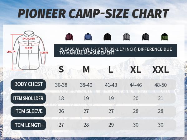Pioneer Camp Men's Lightweight Polar Fleece Jacket Full Zip Antistatic Casual Coat Soft Warm Outwear with Zipper Pockets Classic Menswear Athletic Breathable Christmas Elastic Outdoor Tops Fabric Pioneer Camp Men's Lightweight Polar Fleece Jacket Full Zip Antistatic Casual Coat Soft Warm Outwear with Zipper Pockets Classic Menswear Athletic Breathable Christmas Elastic Outdoor Tops Fabric