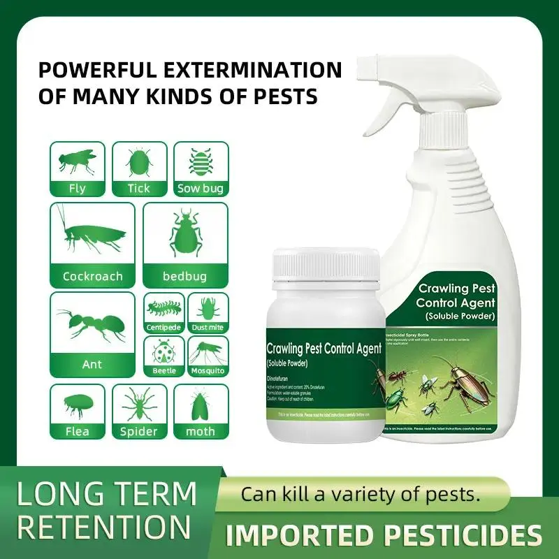 Natural Pest Control Spray & Cockroach Concentrate: Indoor Insect Control Solution for Fruit Flies, Spiders, Roach Problem Resolution (Indoor-Outdoor Exterminator)