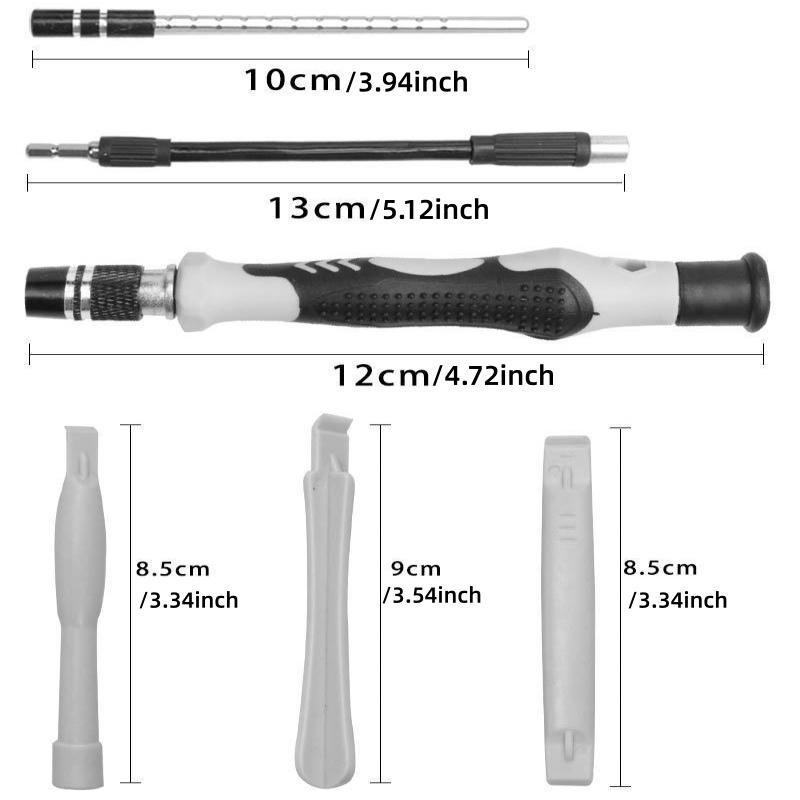 115pcs Multi-Function Screwdriver Set, Home Use Phone Computer Repair Tool Kit, Professional Disassembly Screwdrivers, Magnetic Precision Screwdriver
