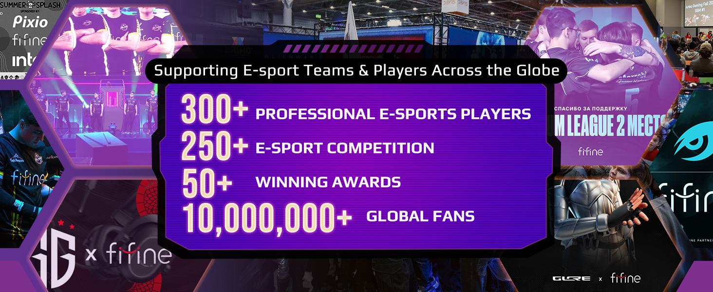 FIFINE AM6 USB Gaming Microphone, PC Condenser Microphone with Game Chat Balance, Desktop Computer RGB Mic with Quick Mute, Noise Cancellation for Podcasting/Streaming, dealsforyoudays