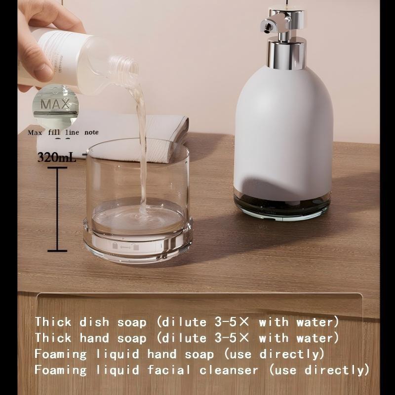 Automatic Sensor Soap Dispenser, Wall-Mounted Hand Sanitizer Machine, Convenient Liquid Soap Dispenser for Home and Office Use