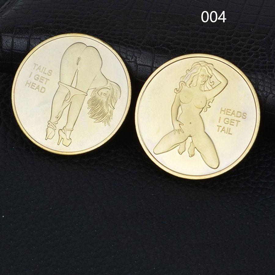 New Creative Sexy Lady Coin Silver Color Memorial Coin, Ancient Copper Goddess, Alternative Valentine's Day Gift