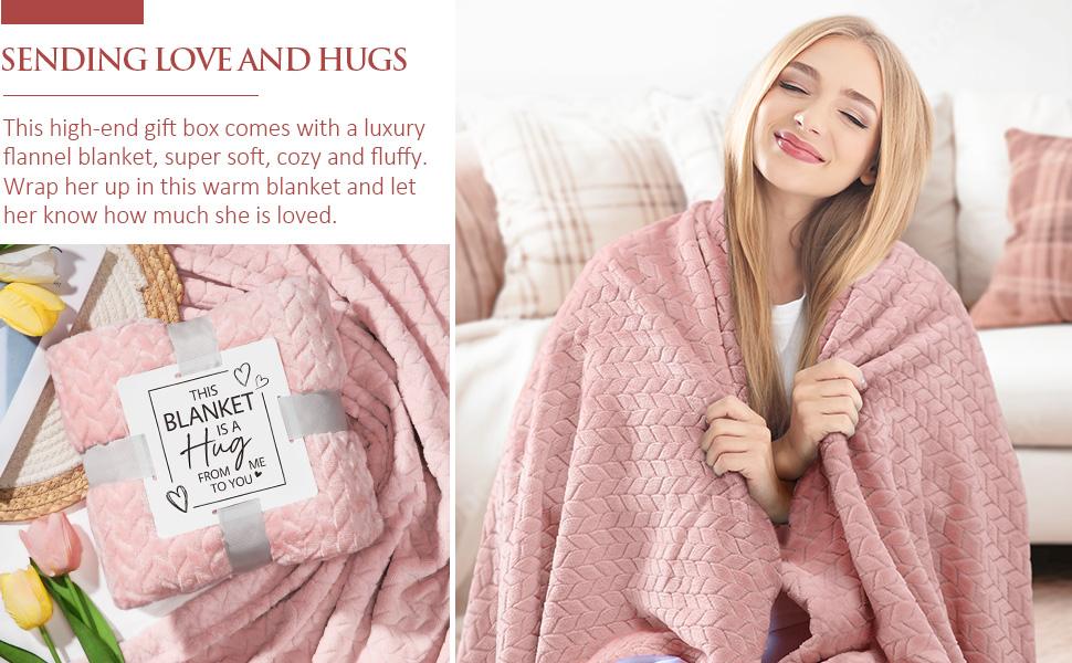 Mayicivo Easter Gifts ideas Basket for Women with Flannel and stainless steel Insulated tumbler Blanket, Unique Gifts for Mom, Friends, and Wife Mayicivo Easter Gifts ideas Basket for Women with Flannel and stainless steel Insulated tumbler Blanket, Unique Gifts for Mom, Friends, and Wife