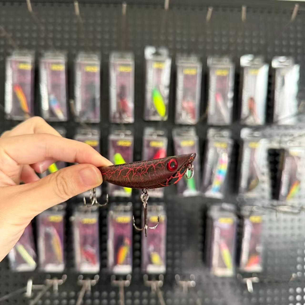 Large brand replica, popular, 1pcs, with the word "dog pencil lure" for fake bait on the water surface, suitable for freshwater and seawater fishing accessories, fishing equipment and supplies