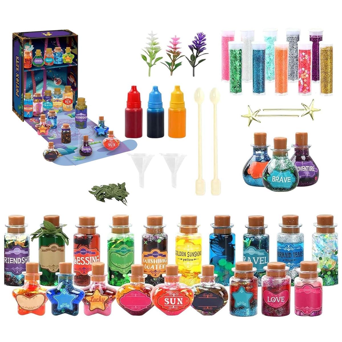 Magic Potion Craft Kit, Stem Educational Toy, Develop Hand Skills, Stimulate Creativity & Imagination, Suitable for Ages 6+