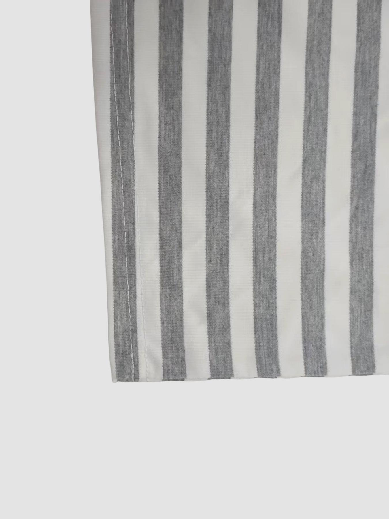 Women's Casual Striped Shorts Set, 2 Piece, Comfortable and Stylish, Perfect for Daily Wear, Ladies Fashion Clothing