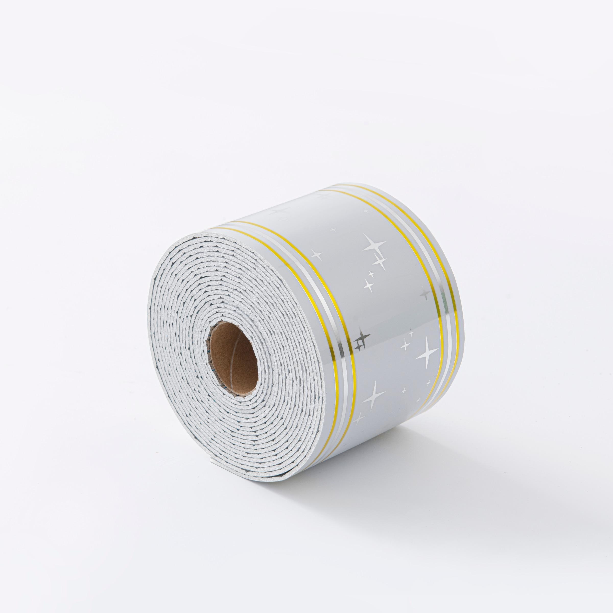 1 Roll 196.85 Inch Long × 10cm Wide, Thickened Marble Self-adhesive Wallpaper, DIY Removable, Suitable for TV Background Wall, Door Fracture Frames, Decorative Stickers, Living Room Corners, Ceiling Corners, Kitchen Corners