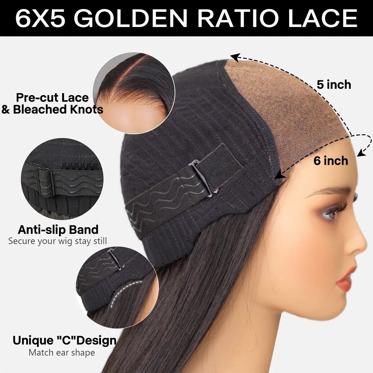 Mscoco Hair Face-Framing Curtain Bangs Body Wave Wig Natural Curls Beginner Friendly 6×5 Ready To Go Glueless Hd Lace Wig With Layers Breathable And Comfortable SpringStatements