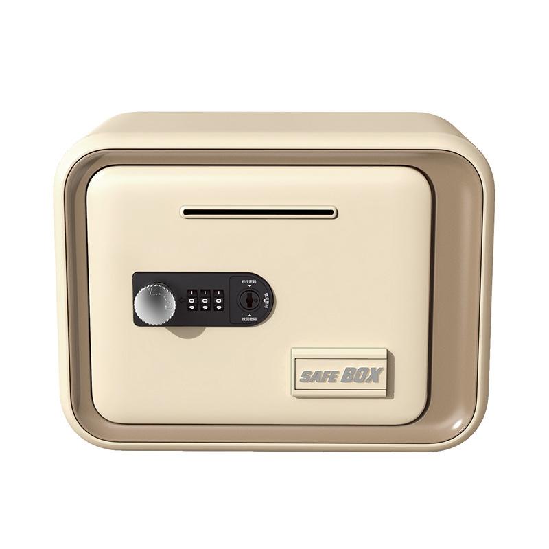 Household Mini Safe Cash Box, Lockable Money Jar Ideal Festival Gift