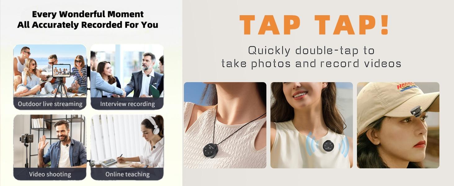 Wireless Lavalier microphone for iPhone/Android – Magnetic mini Mic for Vlogs, ASMR,LIVE,Clear Audio Recording,Noise Cancelling,With Charging Case Wireless Lavalier microphone for iPhone/Android – Magnetic mini Mic for Vlogs, ASMR,LIVE,Clear Audio Recording,Noise Cancelling,With Charging Case