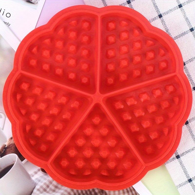Easy Release Waffle Silicone Mold - Perfect for Baking Lattice Biscuits and More