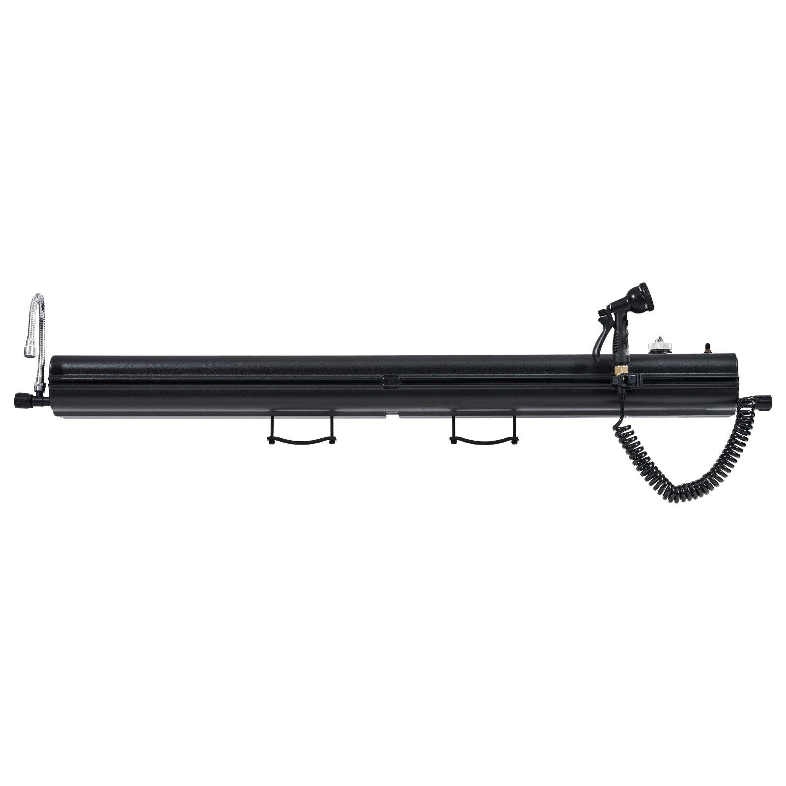 fathersdaygift  VEVOR Roof Rack Water Tank, 7 Gal, Multi-Dispensing Outdoor Tank with 2 Splash-Guard Panels T-slot, High-Capacity Aluminum Tank with Pressurization Port, Fit for Trunks, Roll Bars, Crossbars