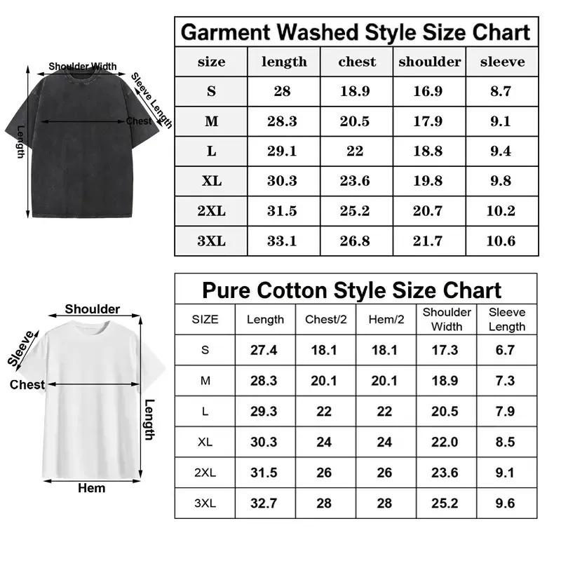 Men's Summer Casual Shortsleeve Round Neck 230G Washed Distressed T-Shirt, "Fantasy Forest And Sun Eye" Wax Printed Cotton, Festive Halloween Y2K Soulja Gothic Vintage Streetwear Tee, Great Gift for Outdoor Activities