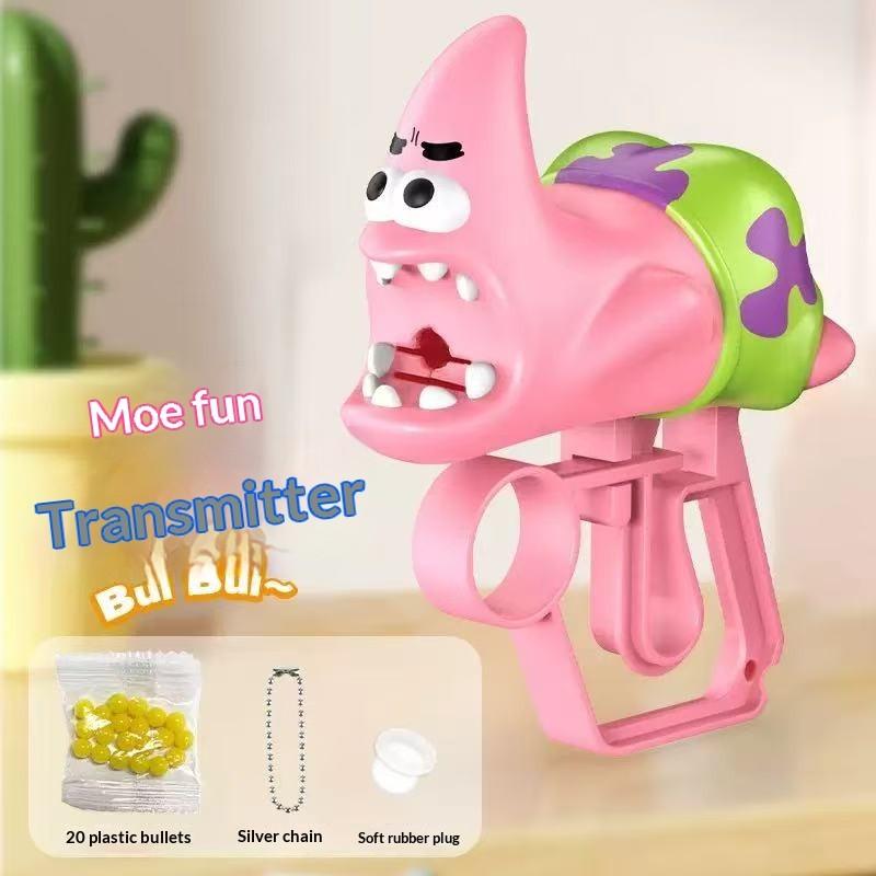 2026 Bestselling Mini Finger Launcher Toy Gun, Press-Release Carrot Toy, Stress Relief Fingertip Toy for Boys, Fun and Interactive Play