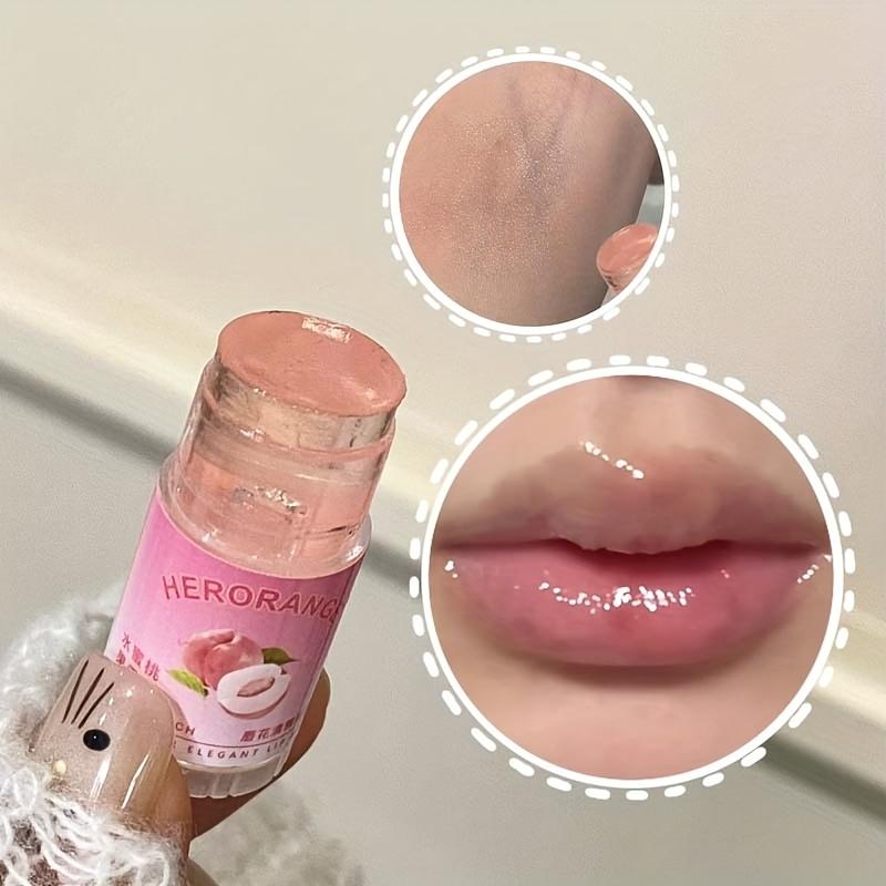 HERORANGE lip balm available in 12 colors. Mini portable autumn/winter lip balm. Natural and transparent shades. Moisturizes and hydrates, deeply repairs overnight. Can be layered with lipstick for everyday wear to create a plump, Moisturizing