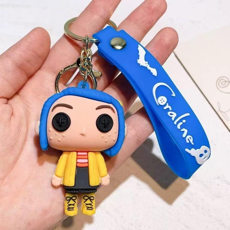 Compact character keychain size and design