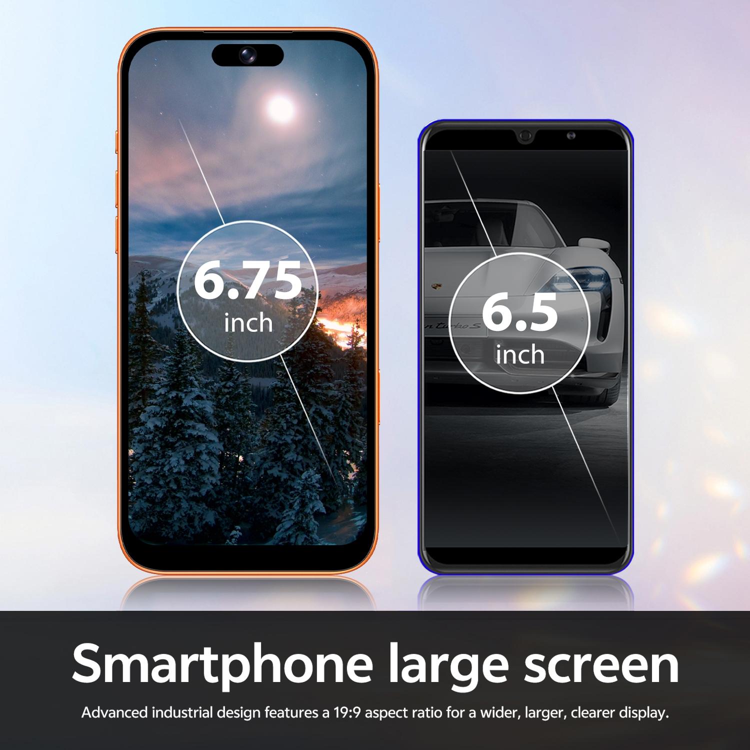 Astarry 17 Pro Max Smartphone, 6.75-Inch Screen, 3gb+32GB, Android 12, 4100mah Battery, Dual Sim, WiFi, Bluetooth-compatible, Android Mobile Smartphone, Ideal Gift