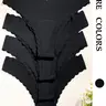 【Black Friday】Women's Camel-Toe-Resistant Seamless Panties with Sandwich-Style 3-Layer Insert, Breathable Low-Rise Solid-Color Underwear for Yoga, Gym, and Everyday Wear