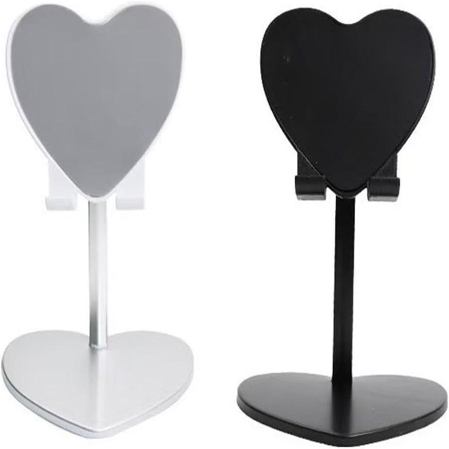 Adjustable Compact Mobile Stand with Cell Phone Clip and Phone Case, Perfect for Office Desks and Computer Accessories, Compatible with iPhone 16, Tablets 4-10 Inch