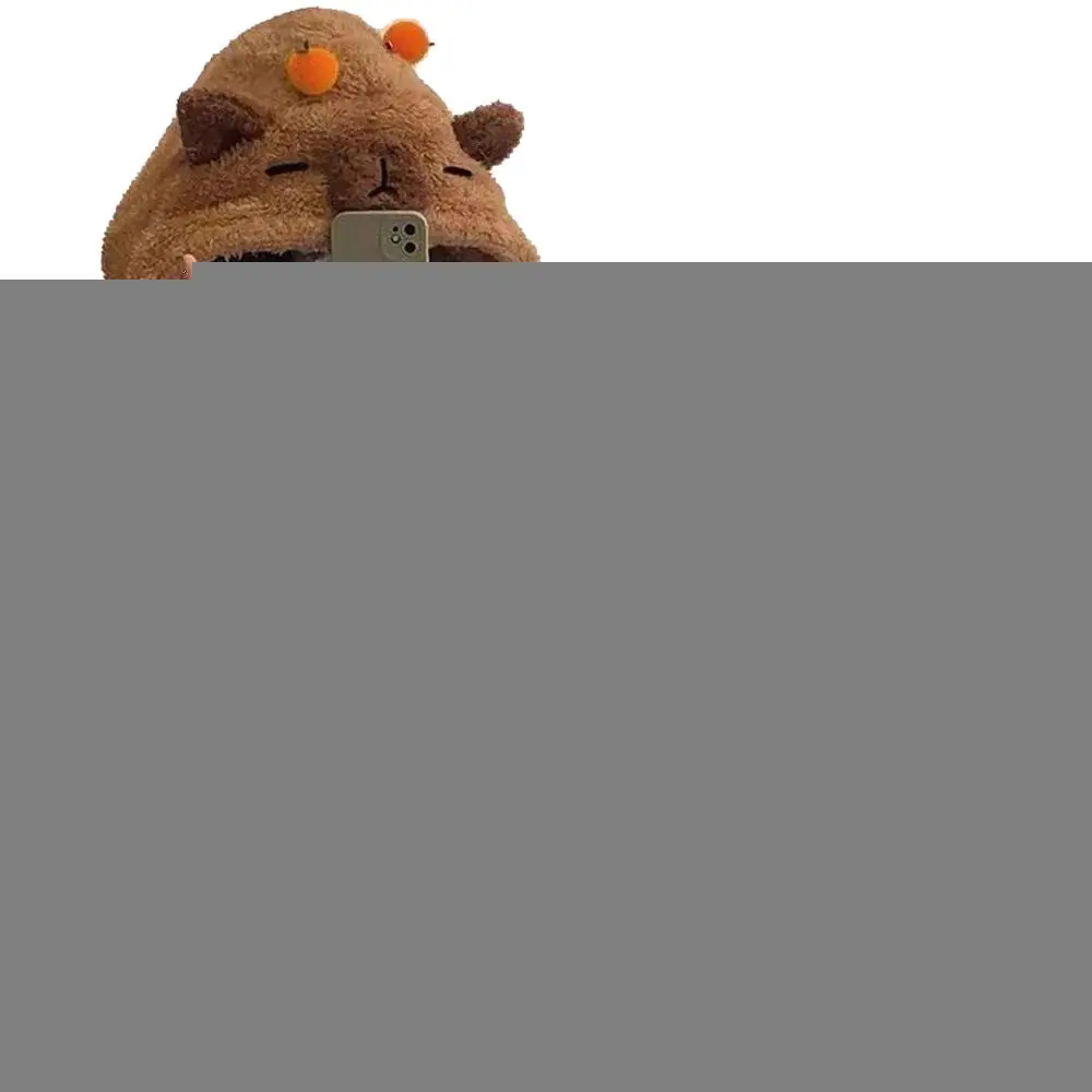 Winter Capybara Cosplay Costume Robes Adult Kigurumi Unicorn Onesie Anime Nightgown Halloween Cartoon Pajamas Sleepwear