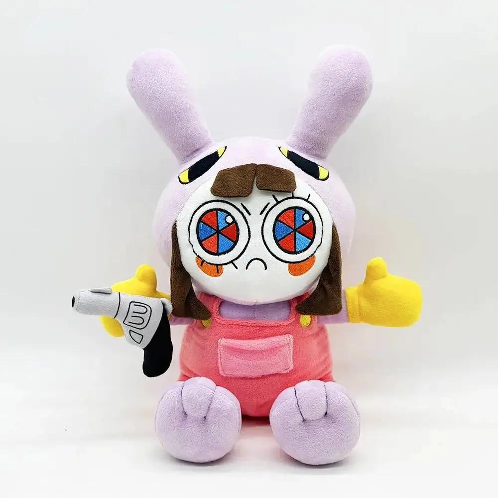 23-25cm Game Maid Jax Plush Toy THE AMAZING DIGITAL CIRCUS Anime Plushies Cuddly Stuffed Doll Kids Birthday Christmas Gifts