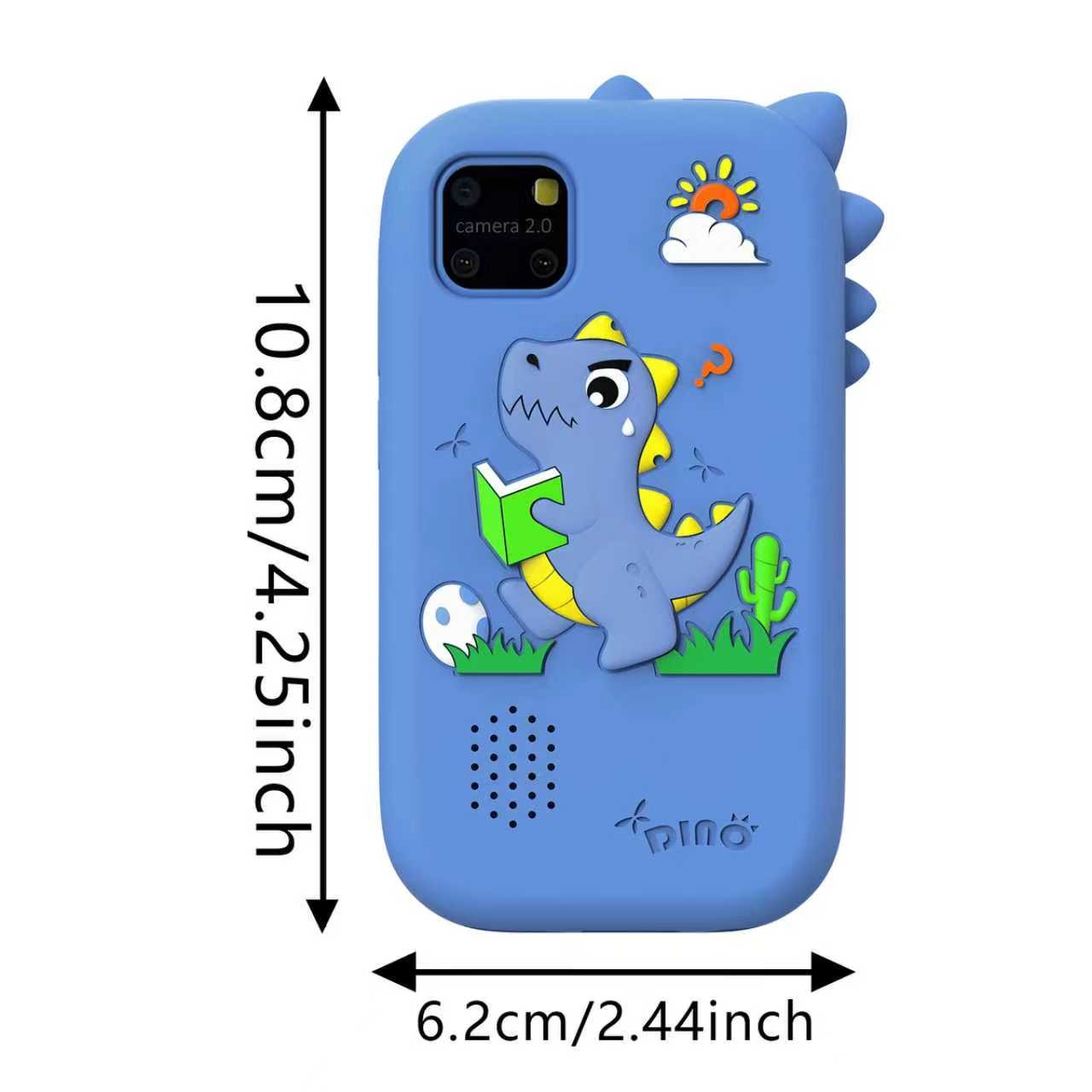 Kids Smart Phone Touch Control Design With Dual Cameras For Photo Taking Great Gift For Kids Birthday