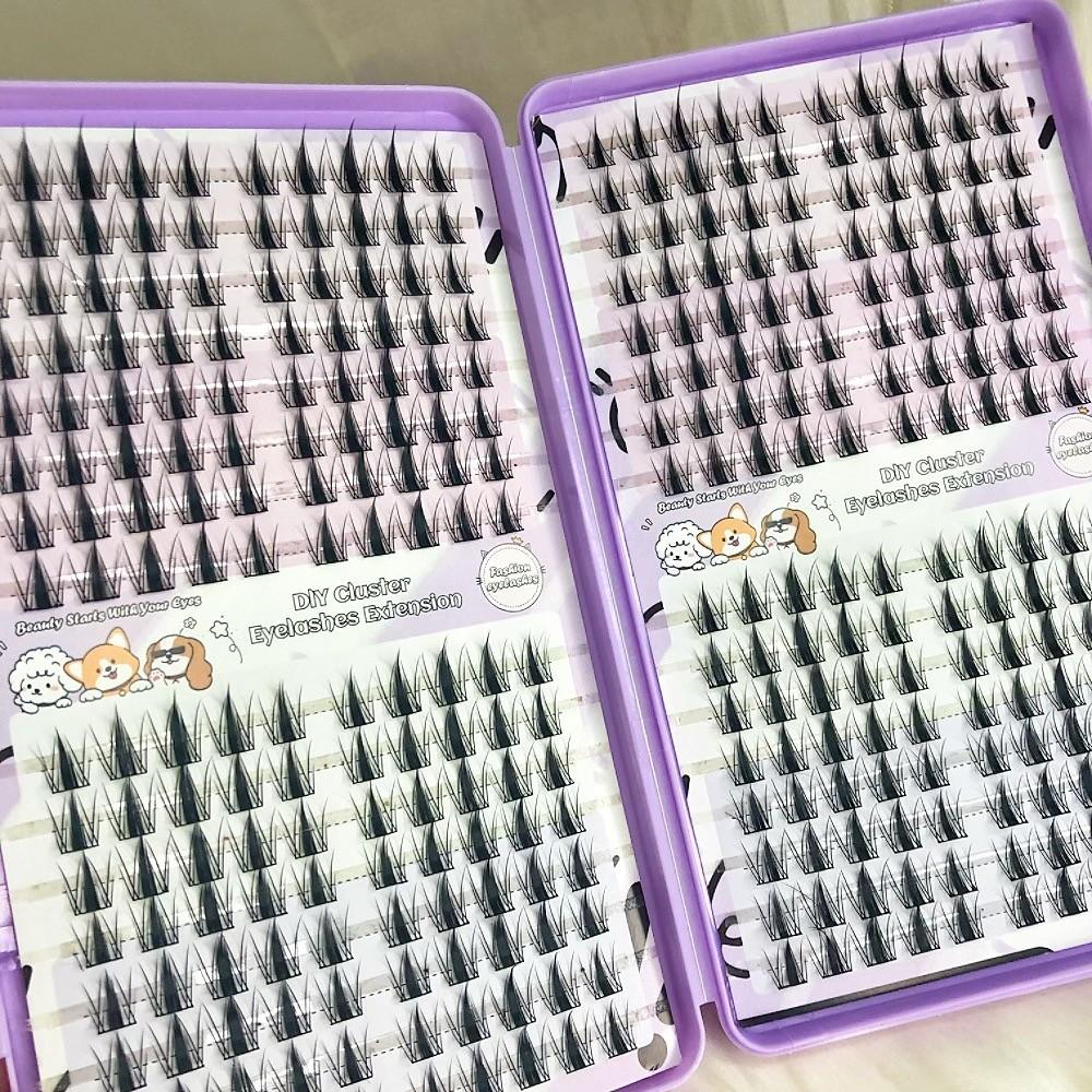 Reusable False Eyelashes, Self-Adhesive Eyelashes, No Eyeliner or Glue Needed, 3 Styles, Natural Look, Waterproof, Lazy Lashes Makeup Gift