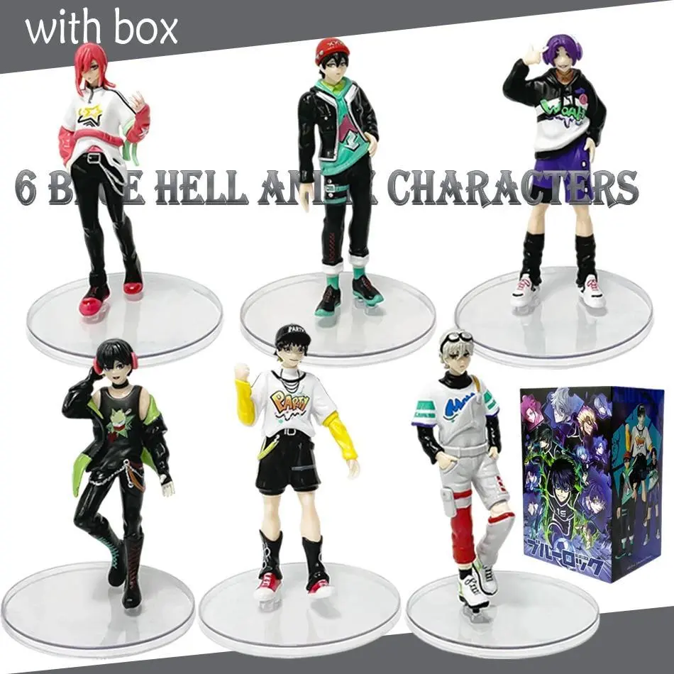 2026 Hot selling toys BLUE LOCK Anime Figures Doll Isagi Yoichi Nagi Seishiro Bachira Meguru Mikage Reo Figure Model decoration Toys for kid Gift Internet-famous toy