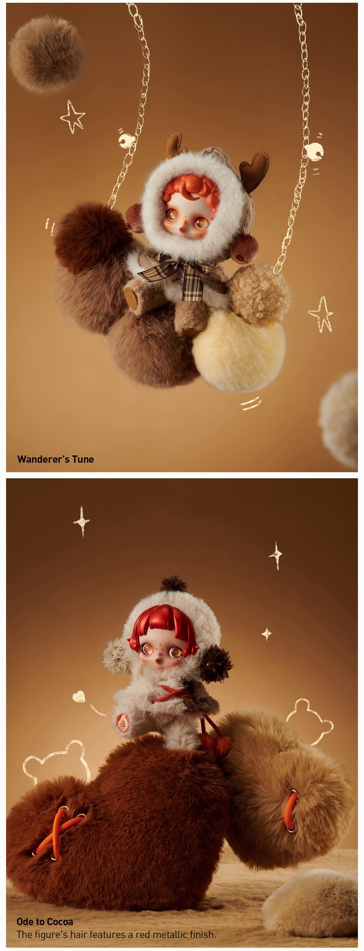 POP MART SKULLPANDA Winter Symphony Series Plush, Blind Box, Mystery Box