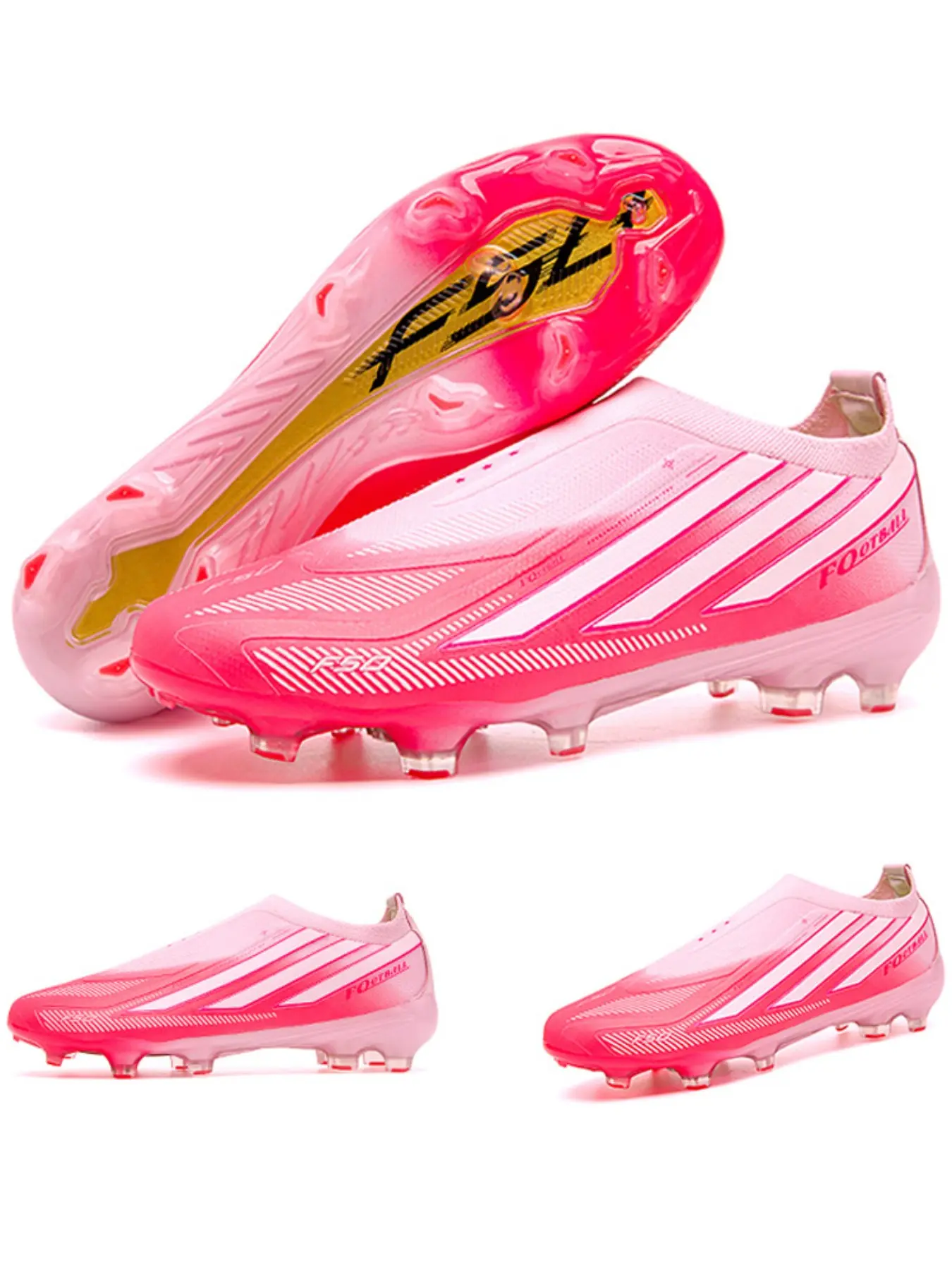 Youth League F50 Soccer Shoes, Adult Ag/fg Cleats, Outdoor Artificial Grass Shoes, Indoor 5v5 Training Shoes, Unisex Professional Football Boots