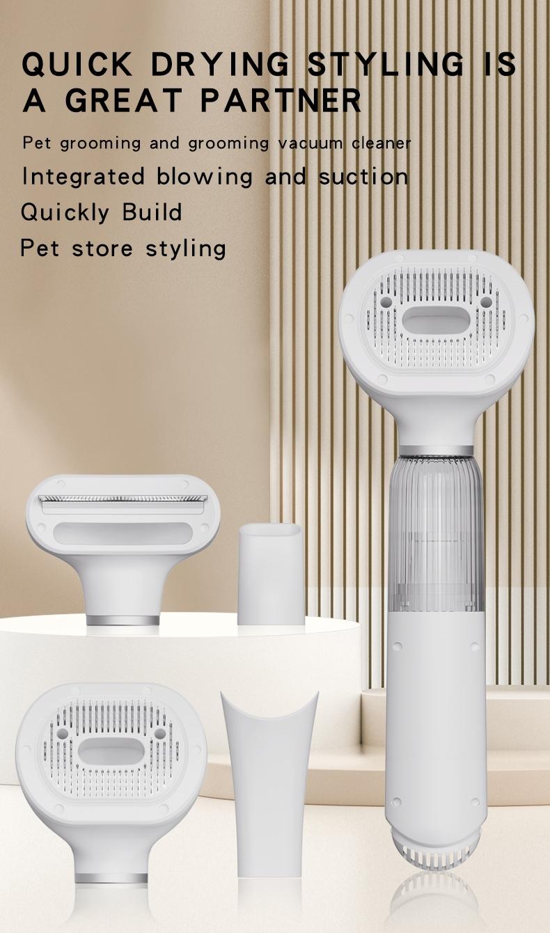 Multi-Functional Pet Hair Remover, Four-In-One Cat Hair Cleaner, Automatic Vacuum Brush, Carpet Bed Cat Fur Remover, Home Car Use