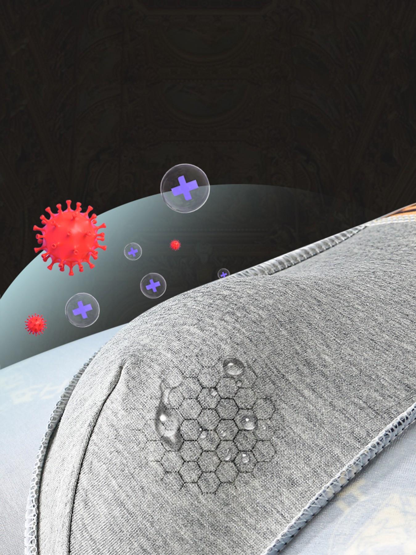 Men's Ice Silk Cool Briefs, Luxury High-End Graphene Inner Panties, Comfortable Soft Stretchy Fitted Four Corner Shorts, Random Geometric Paisley Patterns, Undergarments