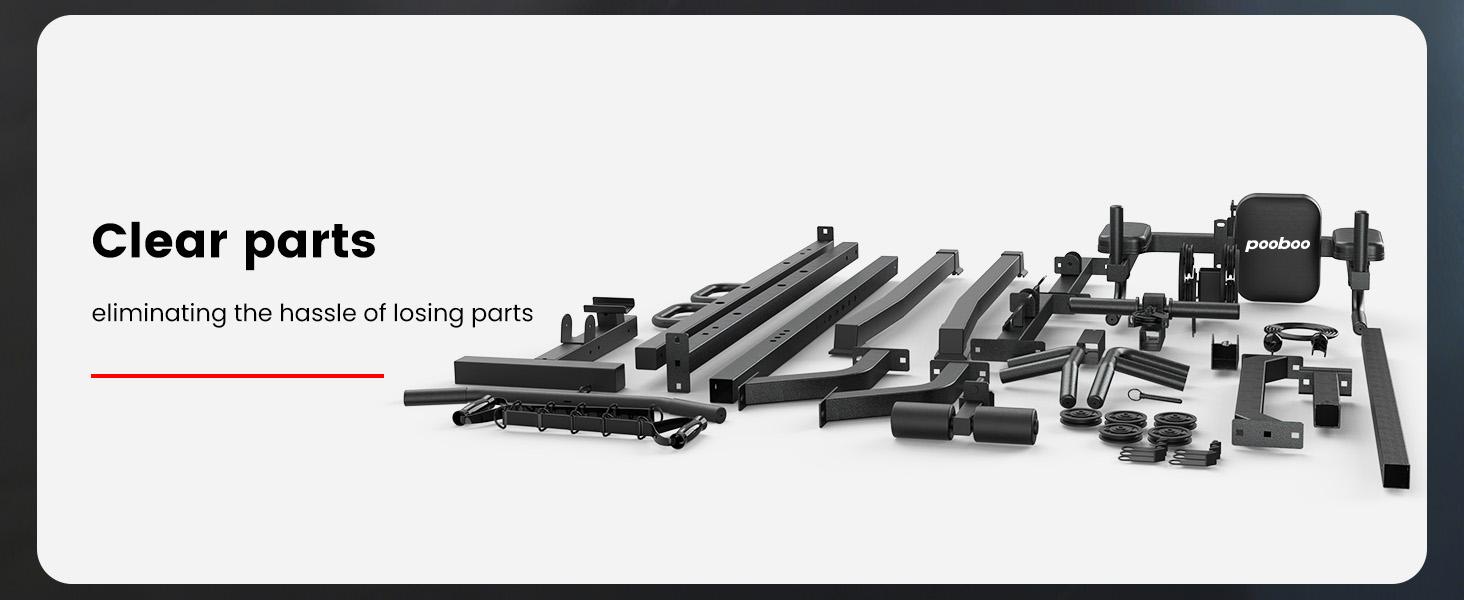 Pooboo Pull Up Bar Power Tower Dip Station,Cable Machine-Integrated 450LBS Multi-Function Adjustable Height Fitness Strength Training Equipment for Home Gym Strength Training Equipment Pooboo Pull Up Bar Power Tower Dip Station,Cable Machine-Integrated 450LBS Multi-Function Adjustable Height Fitness Strength Training Equipment for Home Gym Strength Training Equipment