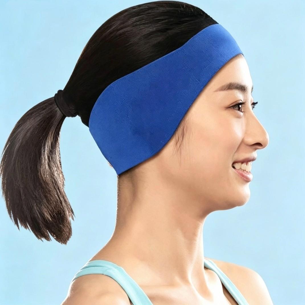 1count Swimming Ear Protector, Head-Fitting Design, Blocks Pool Water and Saltwater, Ideal for Water Sports, All Seasons Use