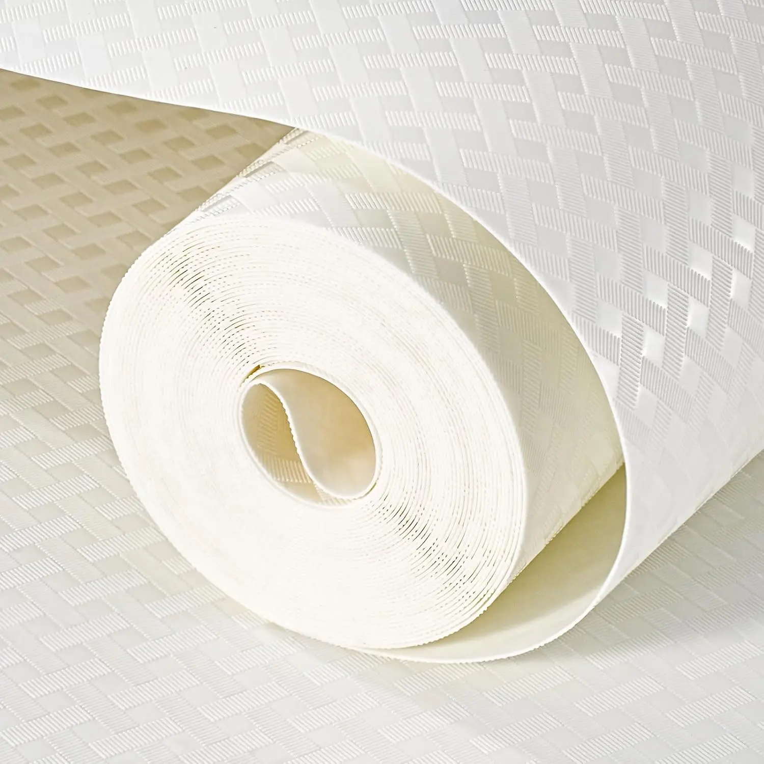 Shelf and Drawer Liner for Kitchen Cabinet Non-Adhesive Non Slip | 12IN x 20FT Waterproof Contact Paper Refrigerator Liner Thickened Durable EVA Material Mat for Dresser Cupboard Pantry