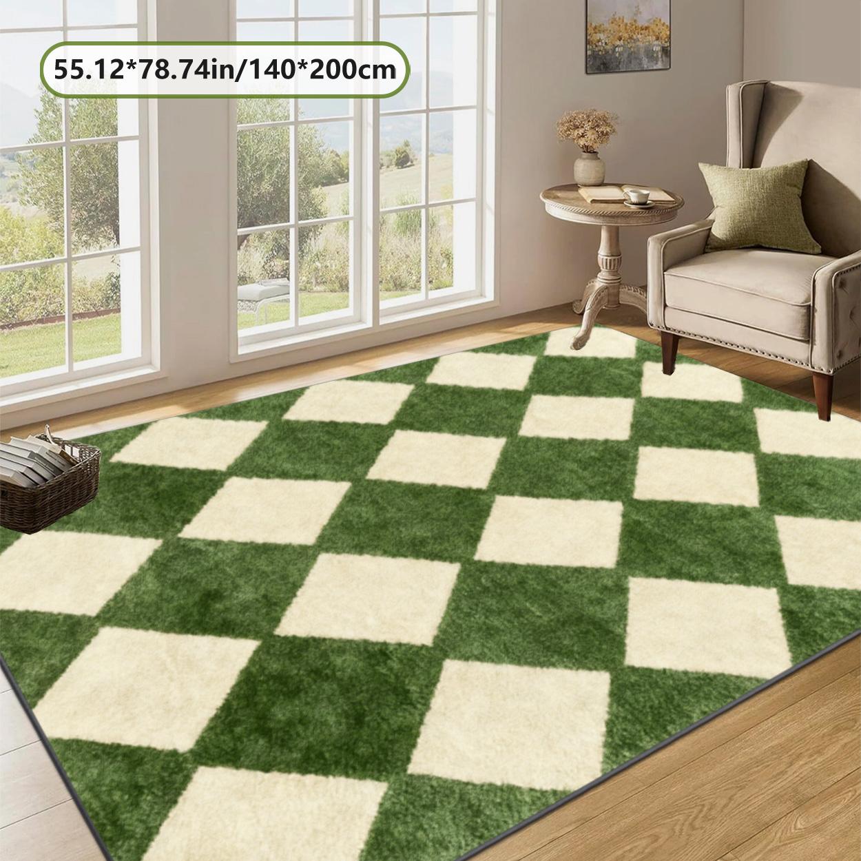 Velvet soft and comfortable patterned printed carpet, Decorative Area Rug, suitable for multiple scenarios, available in various sizes, soft and non-shedding.