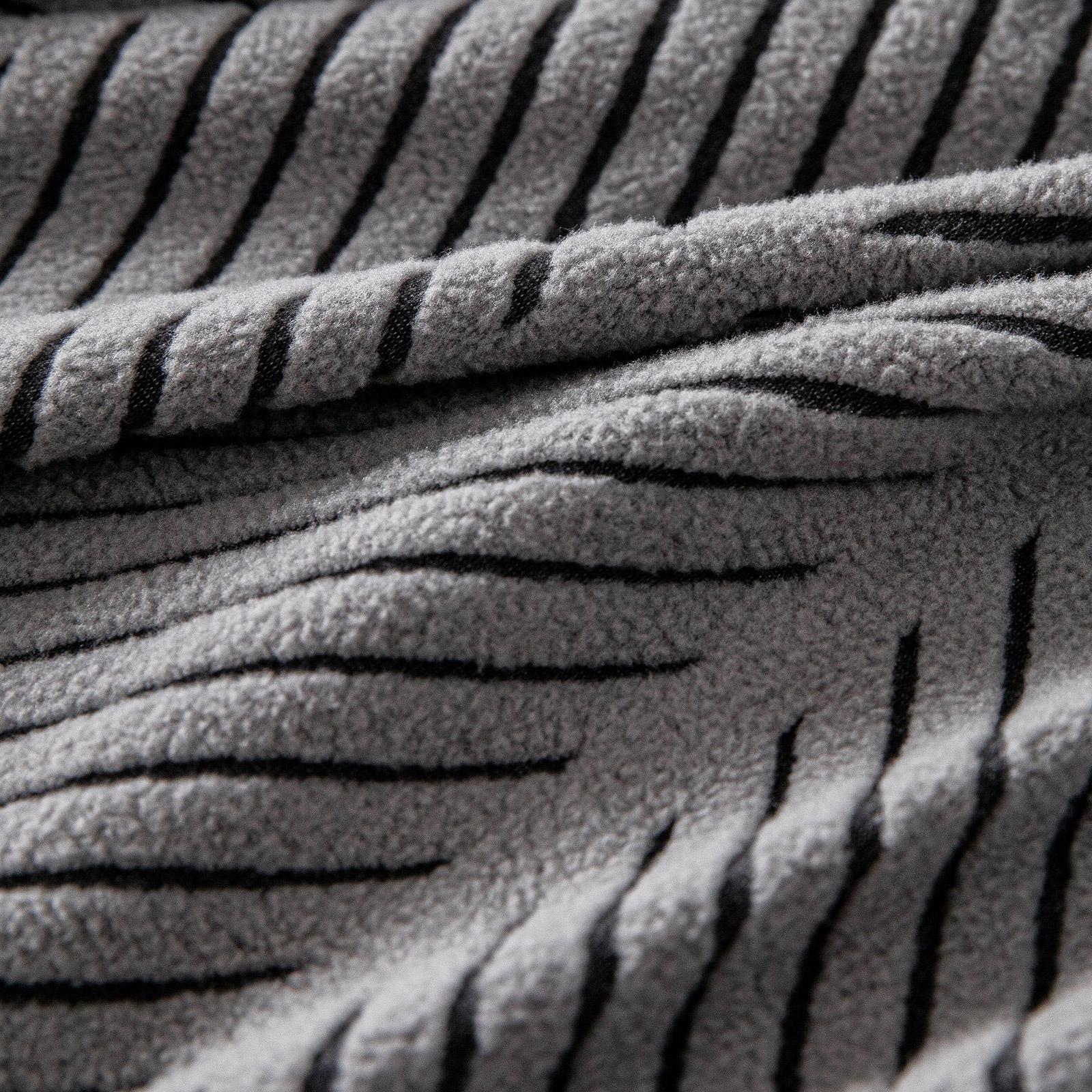 Fishbone Pattern Sofa Cover, 1pc New All-Season Elastic Full Wrap Sofa Protector, Anti-Slip Cat Scratch Resistant Three-Seater Couch Pad, Elastic Sofa Slipcover, Stretch Sofa Cover