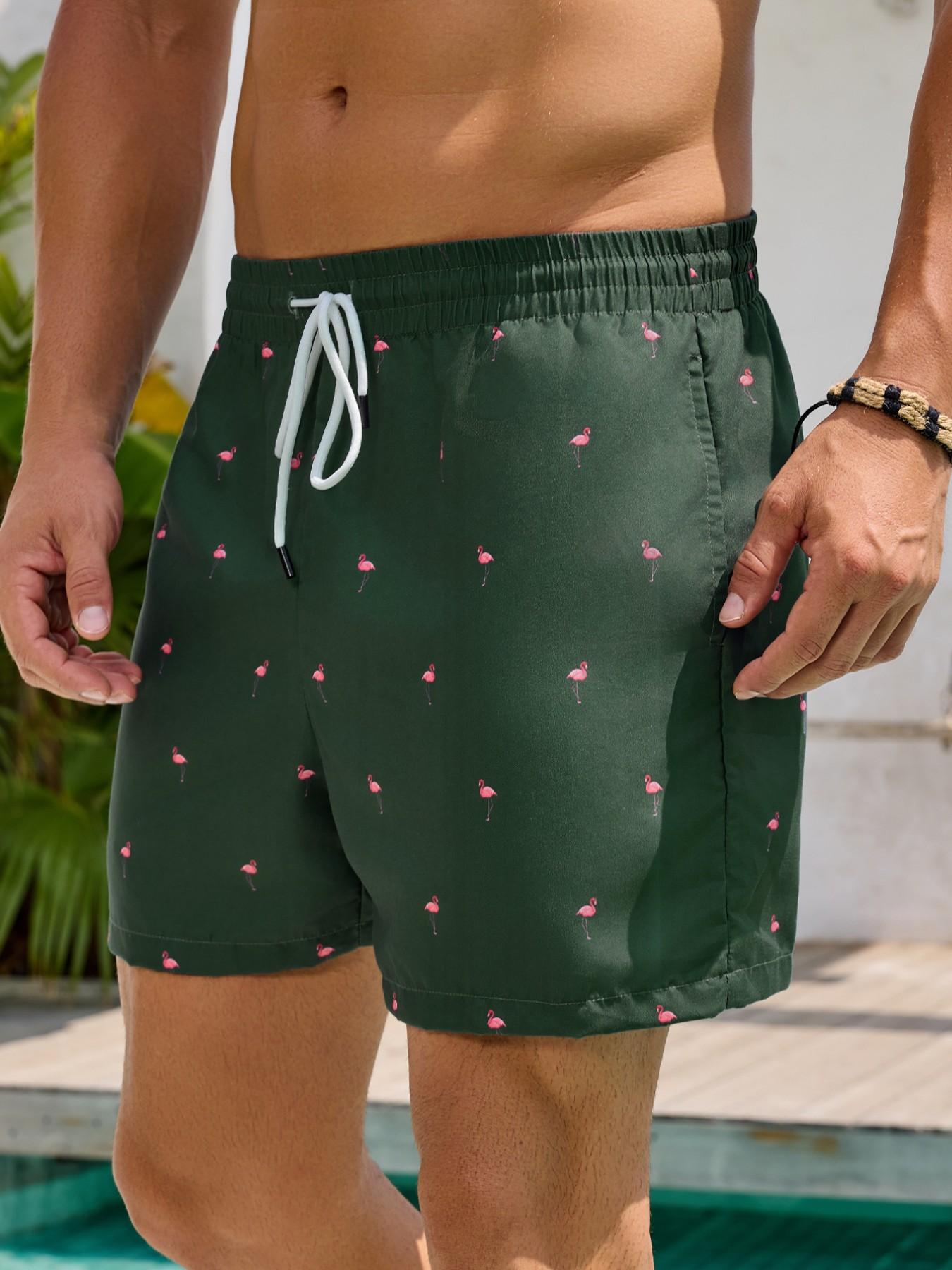 Men's Firebird Print Casual Shorts, Adjustable Waistband, Quick-Dry Breathable Fabric, Perfect Gift for Boyfriend or Brother