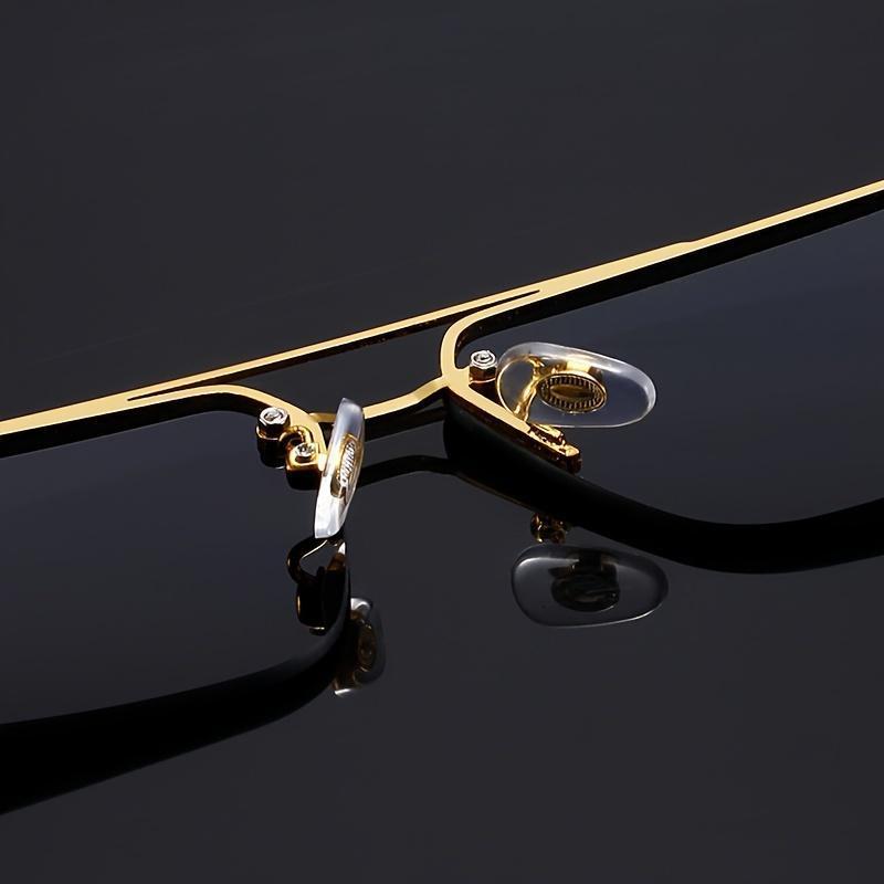 2026 Unisex 4-Piece Vintage Stylish Retro Square Sunglasses, Oversized Double Bridge Lightweight Eyewear, Classic Versatile Frames for Party & Casual Wear, Men's Women's Fashion Accessories, Vintage Sunglasses, Stylish Sunglasses