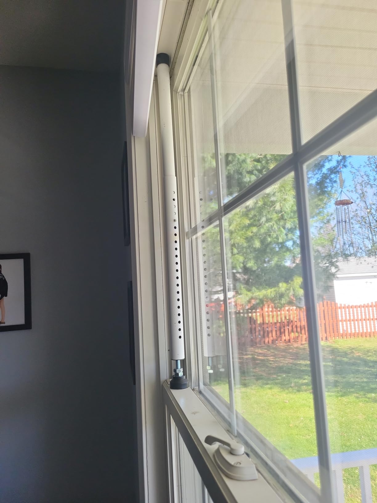 Heavy Duty Door Window Security Bar-Adjustable Strong and Lightweight Master Lock Door,Easy to Install for Bedroom,Living room,Balcony,Window Heavy Duty Door Window Security Bar-Adjustable Strong and Lightweight Master Lock Door,Easy to Install for Bedroom,Living room,Balcony,Window