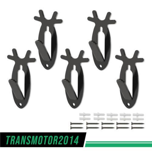 6Pcs European Mount Skull Wall Hanger Hook Deer Antelope Antler Mount Bracket Strong Hooks for Heavy Objects Upgraded Version