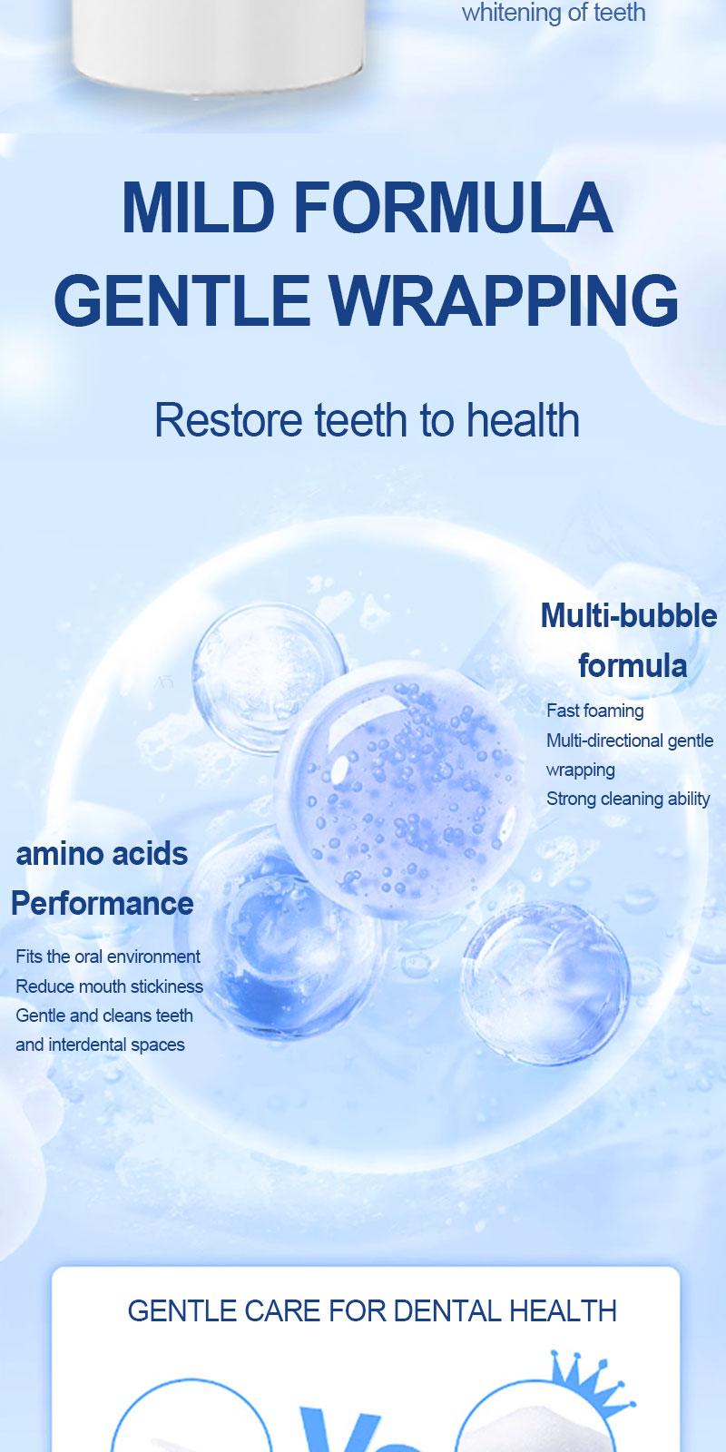 ANTI-MOTH WHITENING TOOTHPASTE, Advanced Cavity Protection & Enamel Repair Formula, Professional Teeth Whitening for a Brighter Smile, Fights Plaque & Bad Breath, Daily Oral Care for Healthy Gums, 2.11 fl.oz. Antibacterial Gentle Herbal Mint Radiant