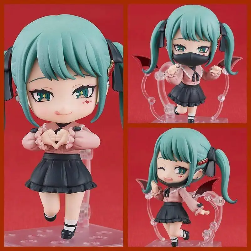 2239 Hatsune Miku Vampire Anime Figure Q Version Nendoroid Movable Face Changing Doll Model Toys Boxed Collection Desktop Gifts Popular toys 2026 Hot selling toys