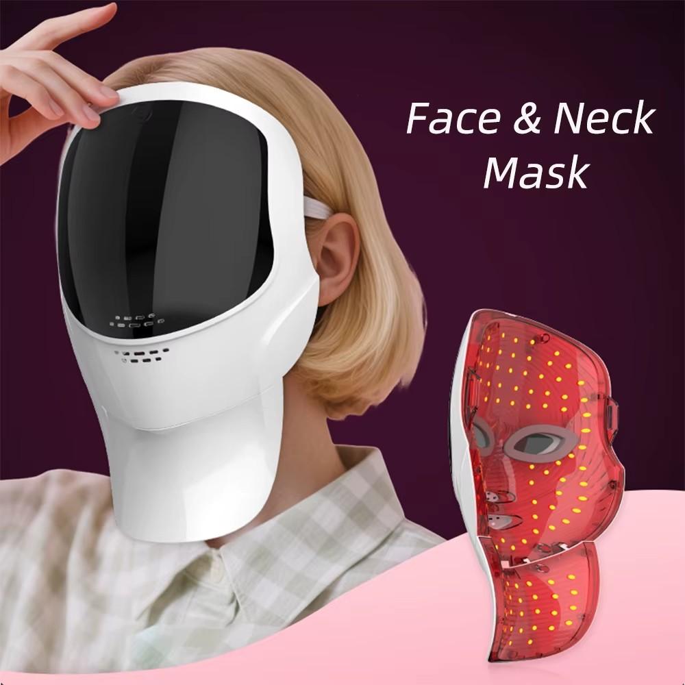 2026 New LED Light Therapy Mask, Facial Beauty Machine, Seven Color LED ...