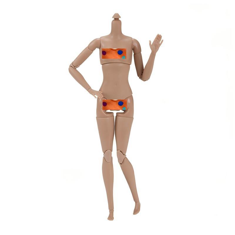 New 22-Joint Articulated Doll Body 11.5 Inches, DIY Toy Accessories, Unisex Puppet Parts, Creative Playset Component