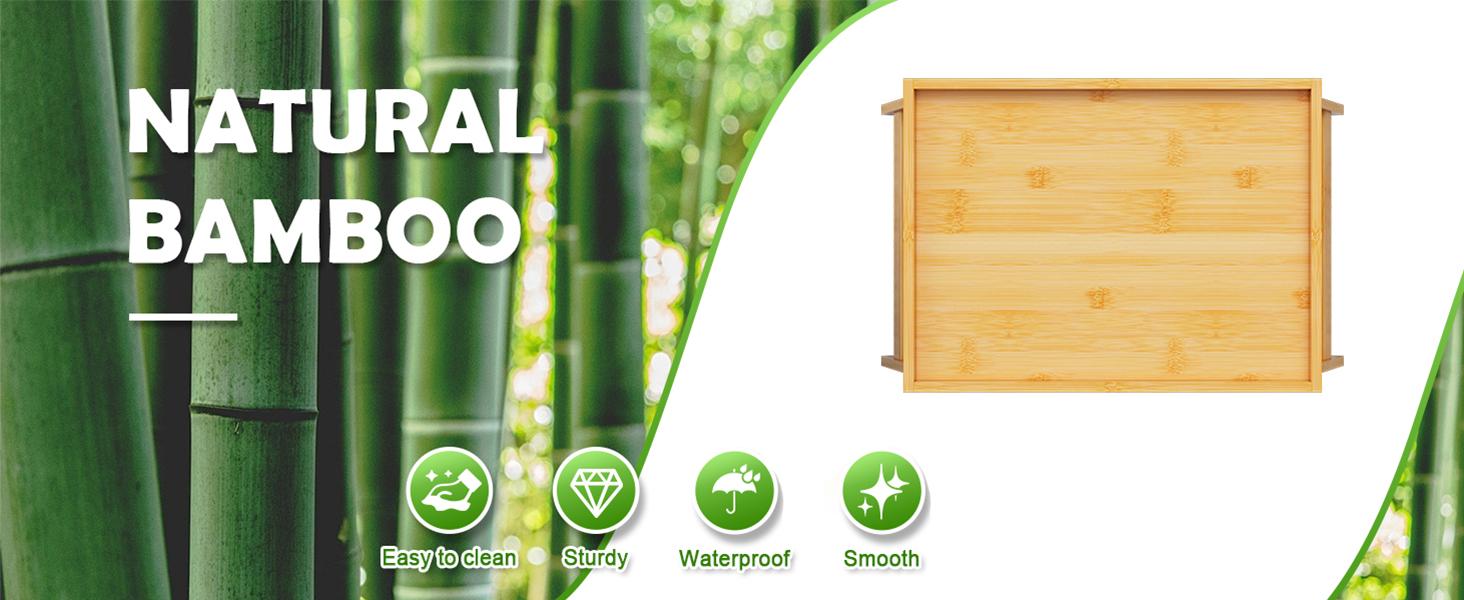 Bed Tray Table with Folding Legs,Bamboo Breakfast in Bed for TV Table, Laptop Computer Tray,Eating,Snack Tray