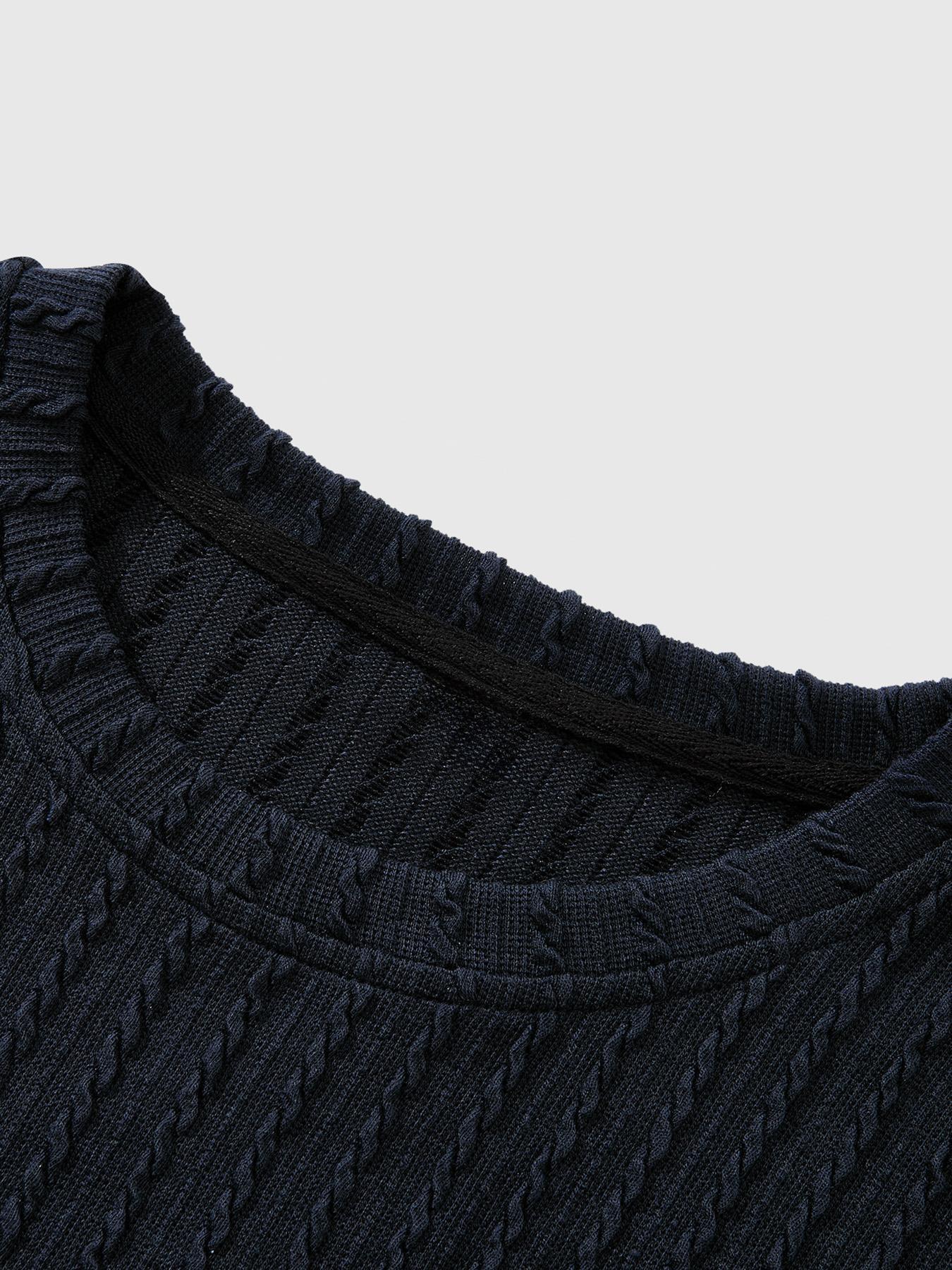 Men's Regular Fit Solid Color Short Sleeve Crew Neck Knit Shirt, Casual Comfy Knitting Top for Daily Wear, Men's Knitwear for All Seasons, Knitted Tops, Knife