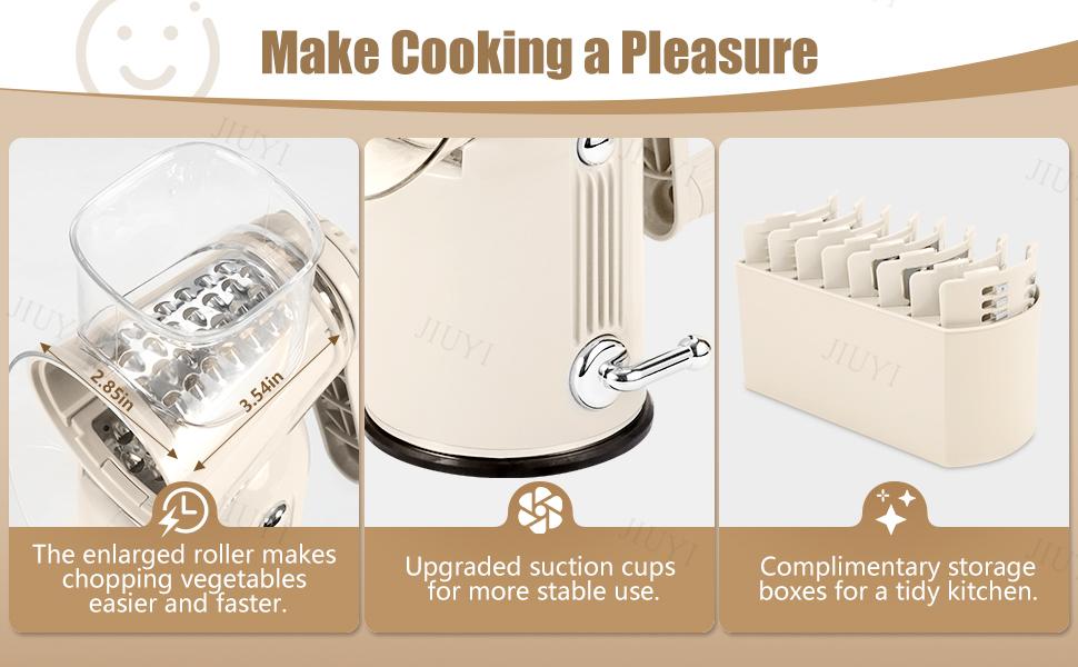 Rotary Cheese Grater with Handle, 5-in-1 Cheese Grater Hand Crank, Strong Suction Base for Fruit Vegetables Nuts with Blade Storage Box  idea de snack  Utensils gear foodie modern kitchen tools timesaver Green