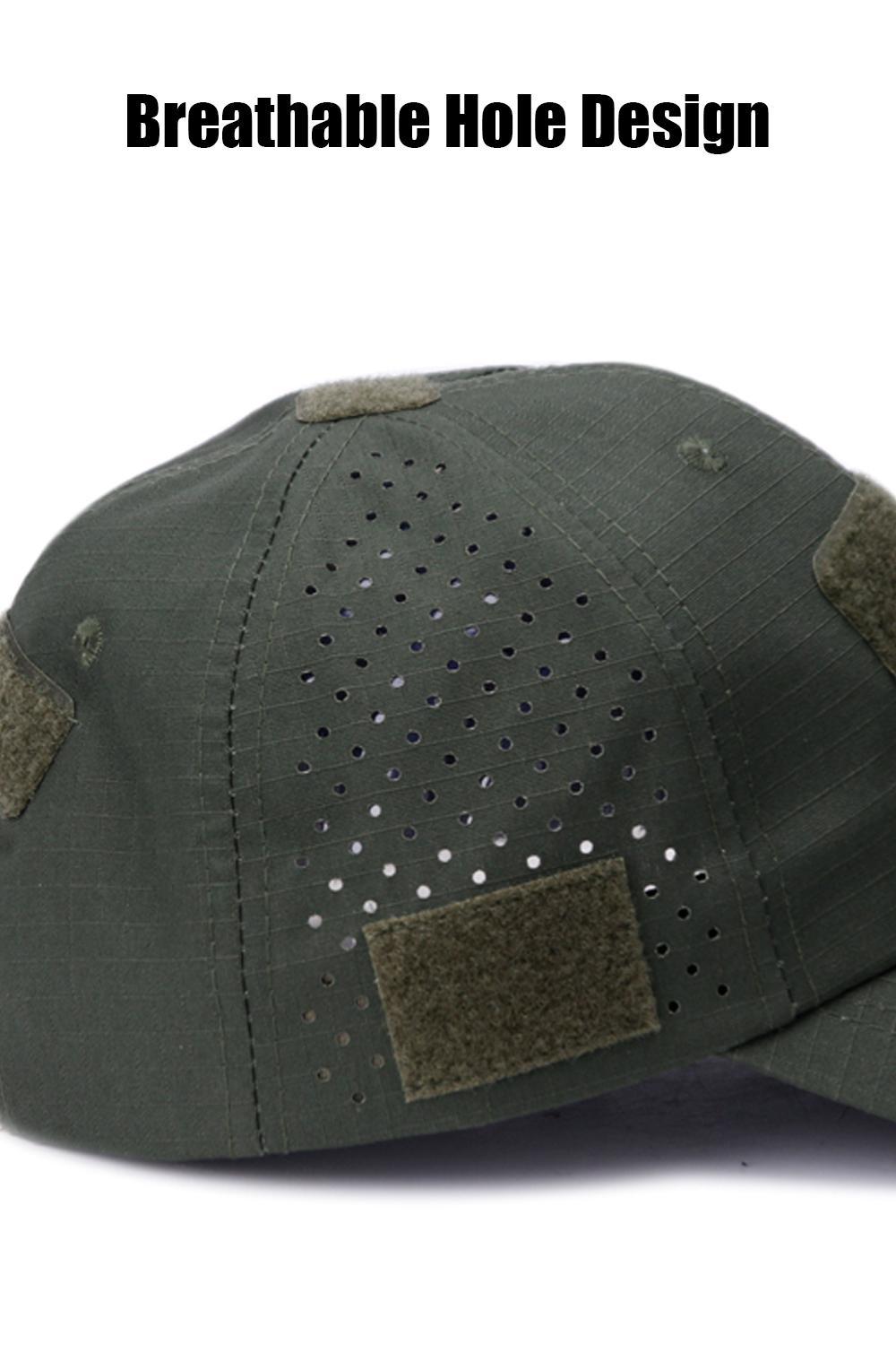 Unisex 2-Pack Breathable Mesh Tactical Baseball Caps - Adjustable Casual Sports Mesh Snapback Outdoor Ventilated Sports Hats with Hook & Loop Patch, Black Navy Multi-Color for Hiking All-Weather Adventures, Adjustable Hat, Casual Sports Cap