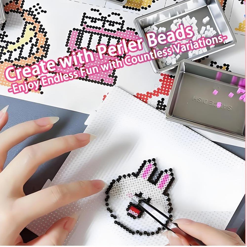 3000/5000pcs 2.6mm High Frequency Color Beads, F5 G8 F11 E11, Meltdown Bead Refill Pack, Essential Colors for Figures Trees Flowers Scenes